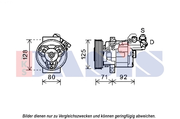 Compressor, air conditioning (852614N)