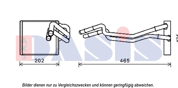 Heat Exchanger, interior heating (099021N)