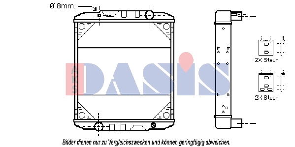 Radiator, engine cooling (390400N)