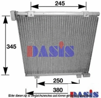 Condenser, air conditioning (102090N)