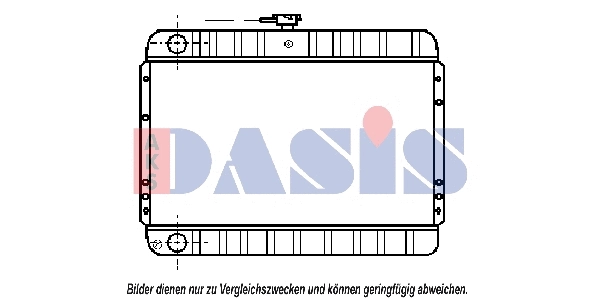 Radiator, engine cooling (071040N)