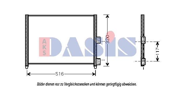 Condenser, air conditioning (082042N)