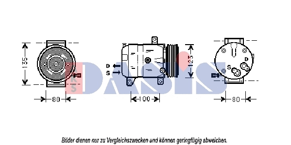 Compressor, air conditioning (820670N)