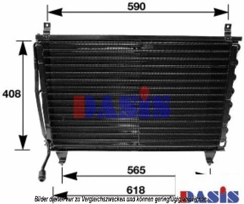 Condenser, air conditioning (122001N)