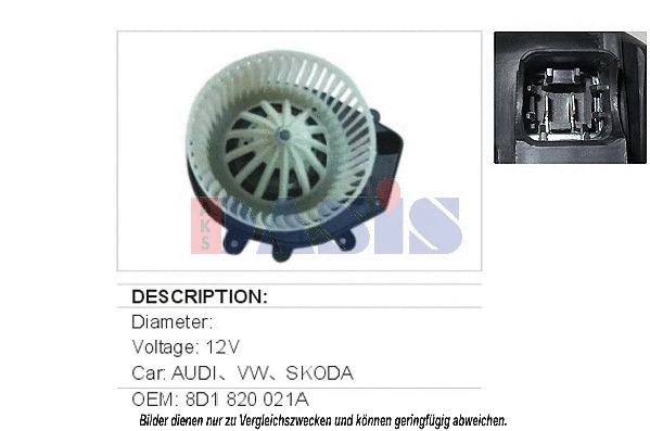 Interior Blower (741420N)