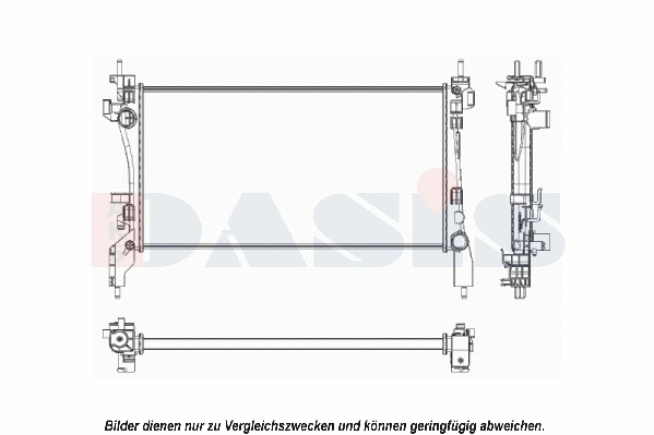 Radiator, engine cooling (060026N)