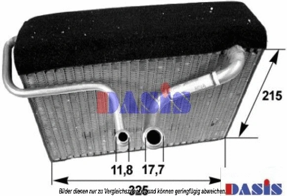 Evaporator, air conditioning (820138N)