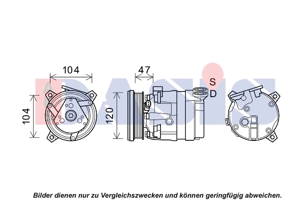 Compressor, air conditioning (852828N)