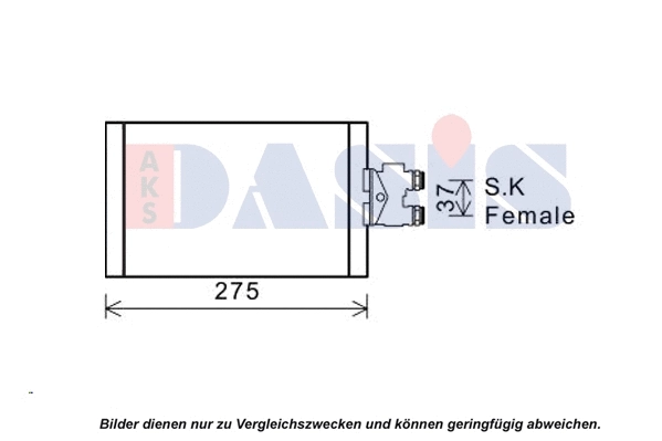 Oil Cooler, automatic transmission (126008N)
