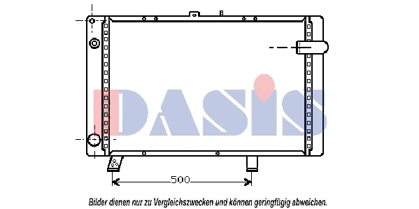 Radiator, engine cooling (160680N)