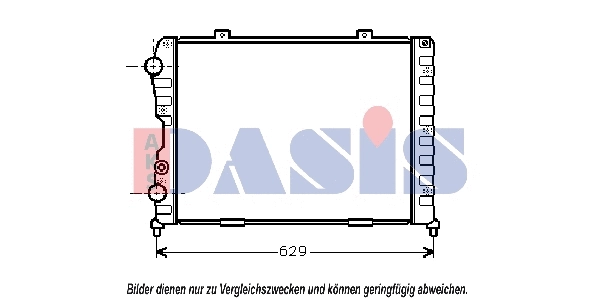 Radiator, engine cooling (010280N)