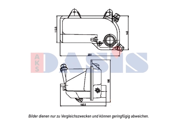 Expansion Tank, coolant (053015N)