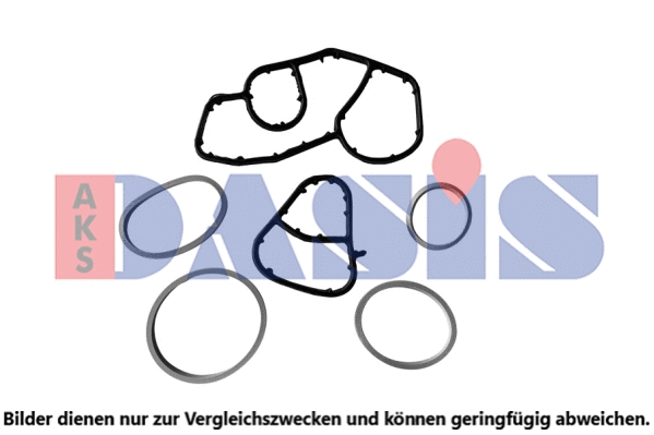 Gasket Set, oil cooler (930004N)