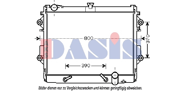 Radiator, engine cooling (210222N)