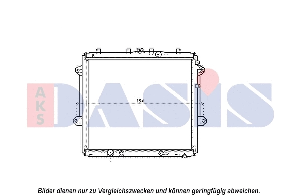 Radiator, engine cooling (210242N)