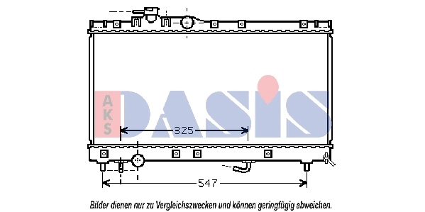 Radiator, engine cooling (210139N)