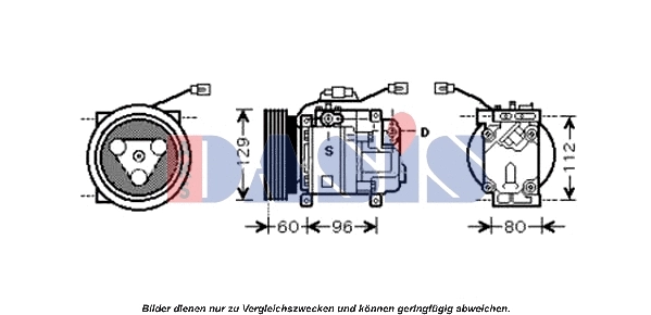 Compressor, air conditioning (851438N)
