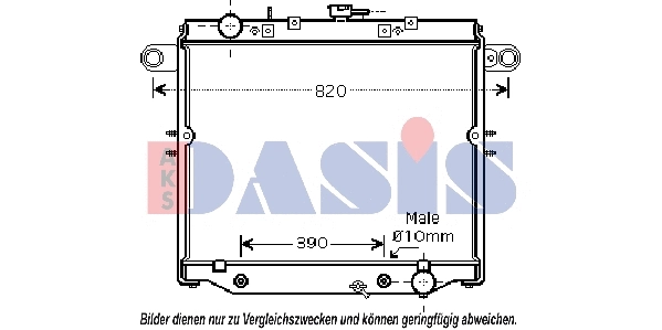 Radiator, engine cooling (210118N)