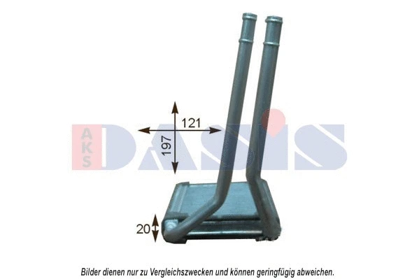 Heat Exchanger, interior heating (519025N)