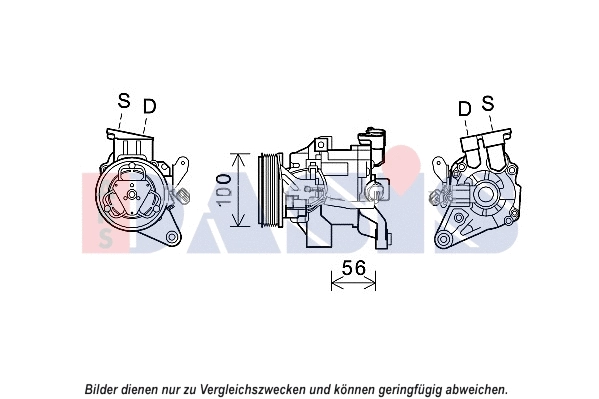 Compressor, air conditioning (852677N)