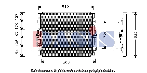 Condenser, air conditioning (213790N)