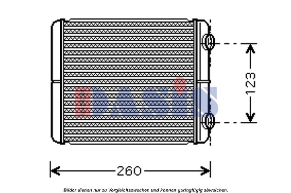 Heat Exchanger, interior heating (186003N)