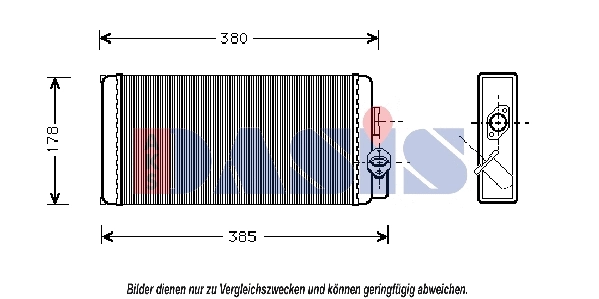 Heat Exchanger, interior heating (139450N)