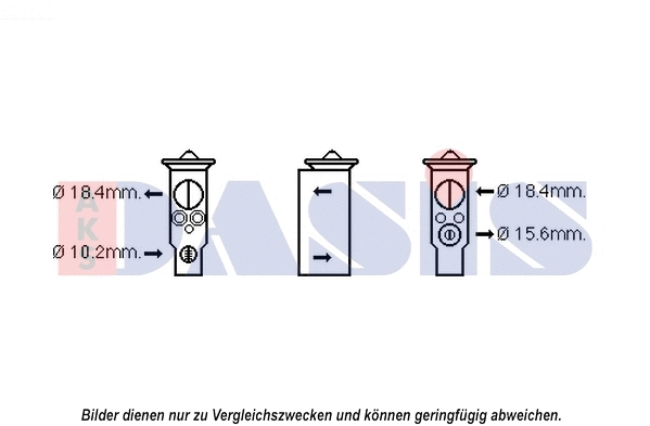 Expansion Valve, air conditioning (840218N)