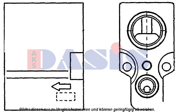 Expansion Valve, air conditioning (840104N)