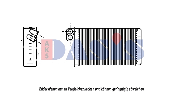 Heat Exchanger, interior heating (169002N)