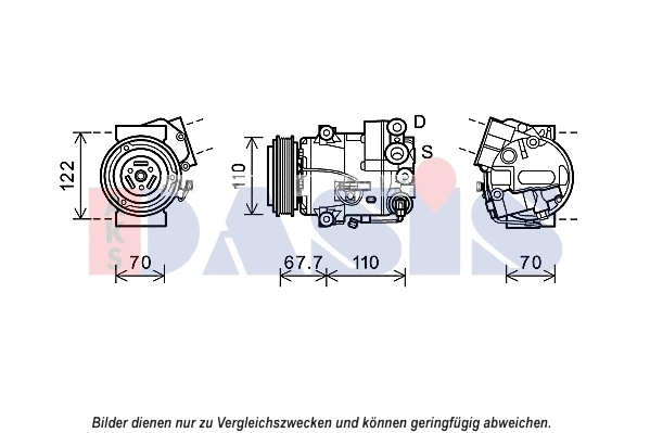 Compressor, air conditioning (852691N)