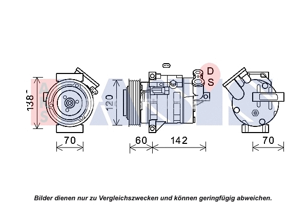 Compressor, air conditioning (852804N)