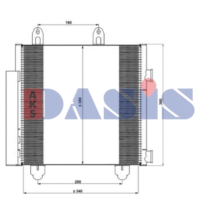 Condenser, air conditioning (062024N)