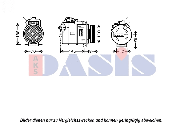 Compressor, air conditioning (850358N)