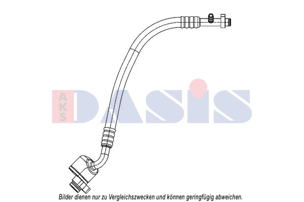 Low Pressure Line, air conditioning (885893N)