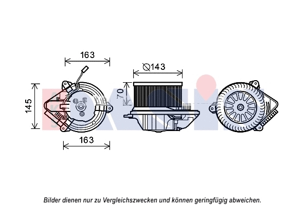 Interior Blower (068014N)