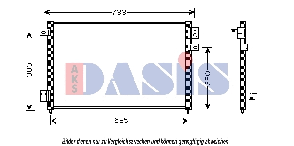 Condenser, air conditioning (372001N)