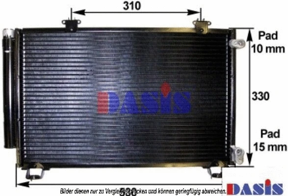 Condenser, air conditioning (212007N)