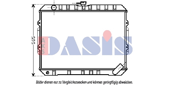 Radiator, engine cooling (140086N)