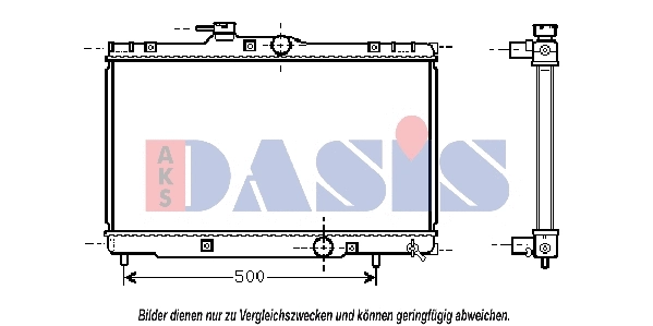 Radiator, engine cooling (210045N)