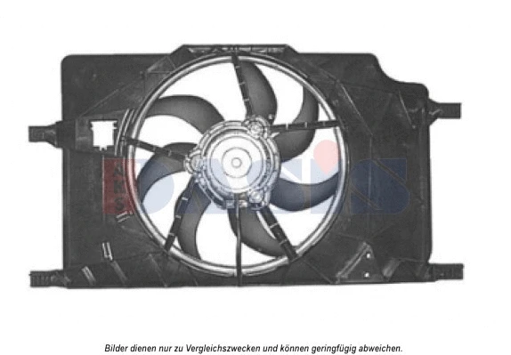 Electric Motor, radiator fan (188027N)