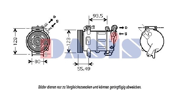 Compressor, air conditioning (851866N)