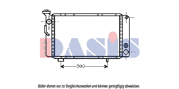 Radiator, engine cooling (180020N)
