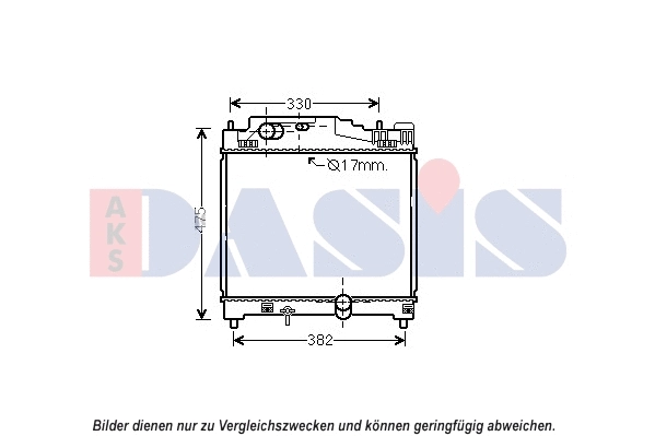 Radiator, engine cooling (210249N)