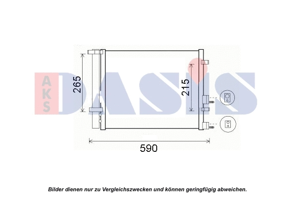 Condenser, air conditioning (562024N)