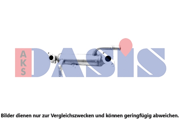 Cooler, exhaust gas recirculation (045177N)