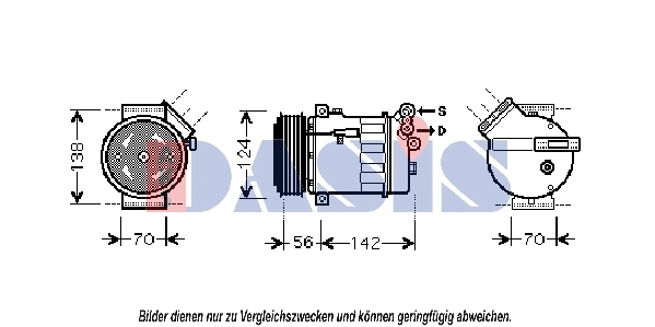 Compressor, air conditioning (851886N)