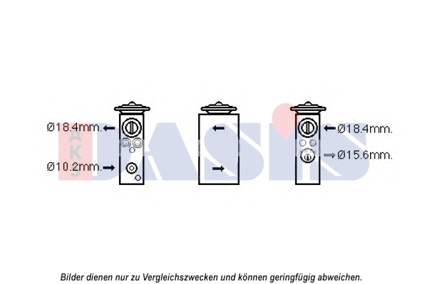 Expansion Valve, air conditioning (840236N)