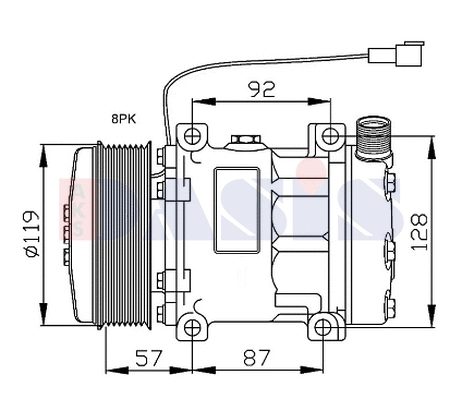 Compressor, air conditioning (852869N)