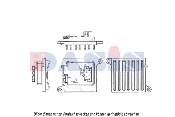 Regulator, interior blower (700056N)